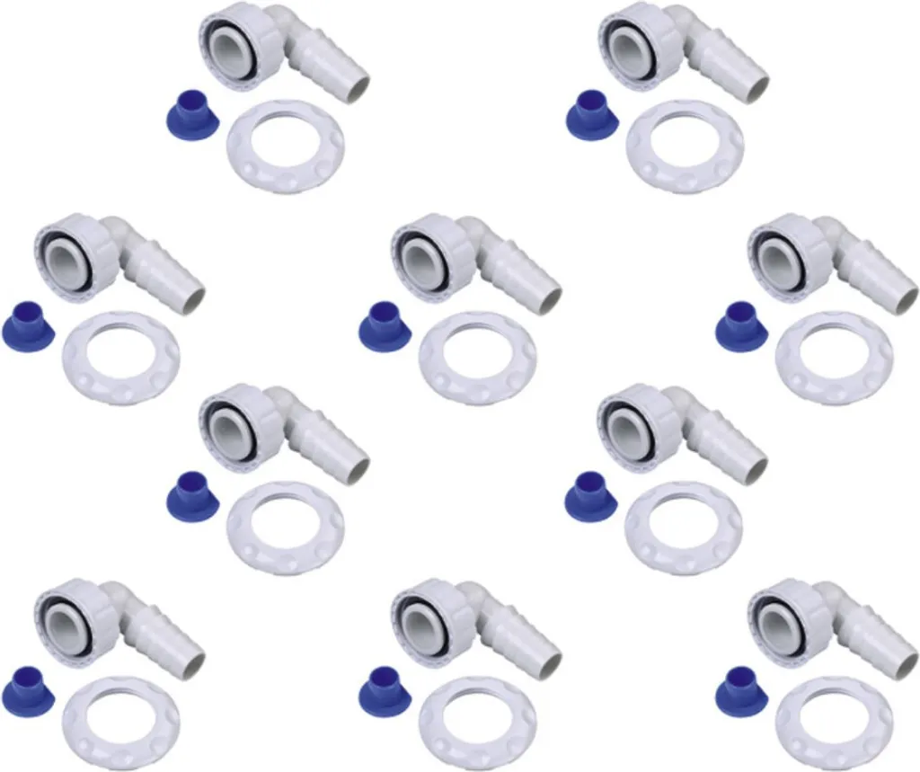 Douille raccord p.siphons int.dans avec joint étanche - Raccord PVC