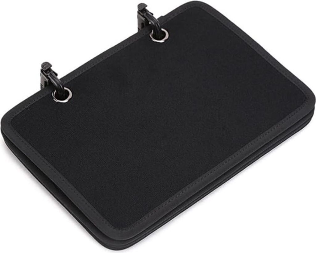 Organizer für taktische Broschüren - Patches - 2 Ringe - 4 Paneele - abnehmbare D-Riegel - Sammlungen - Zubehör