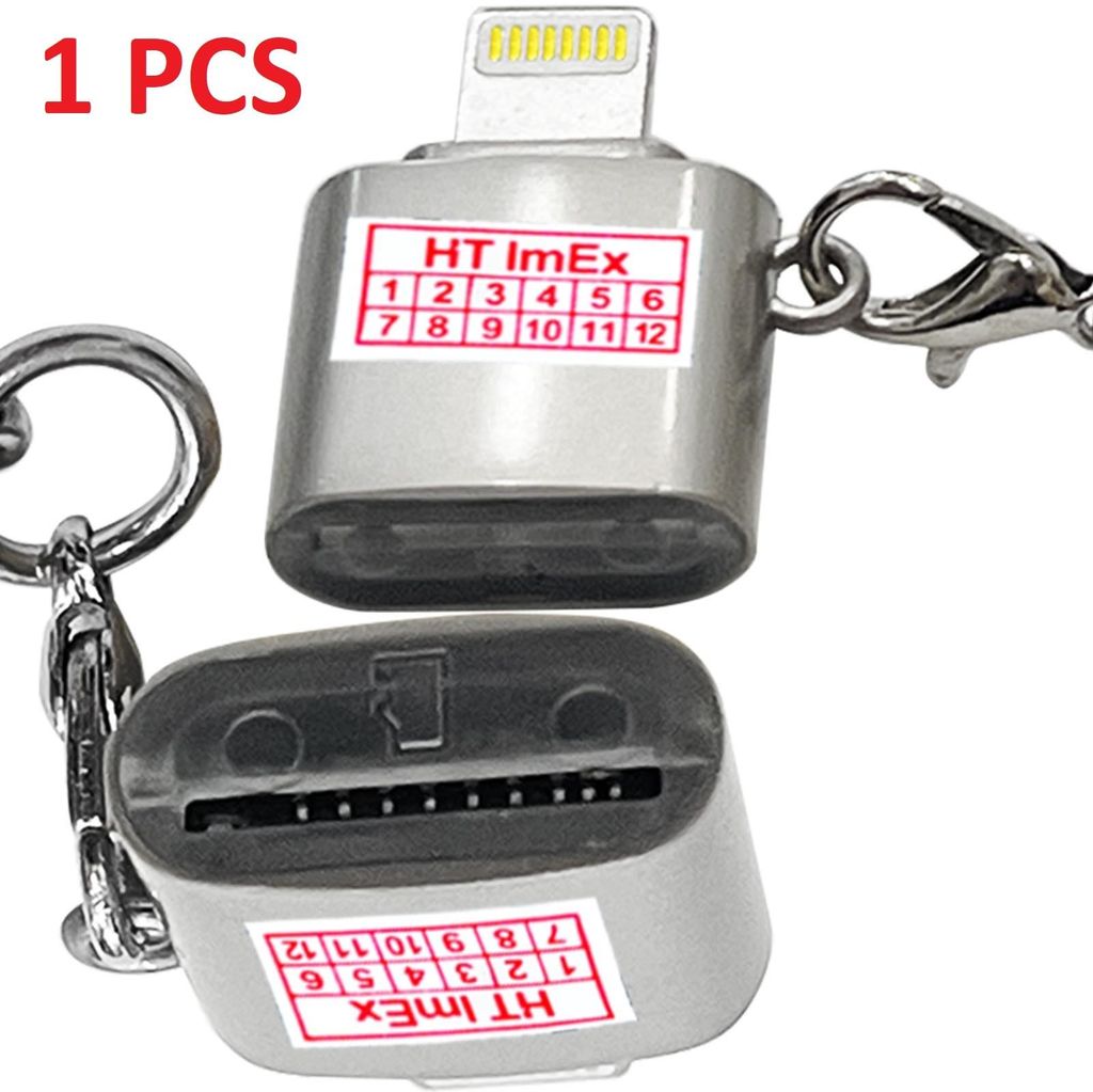 8-pin (stecker) auf Micro SD TF Speicherkartenleser OTG Adapter für Smartphone Ipad