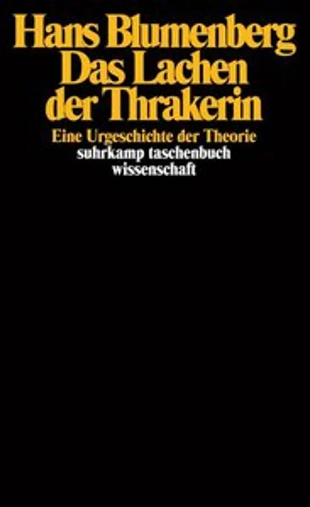 Das Lachen der Thrakerin : Analyse sur la Théorie de la Connaissance