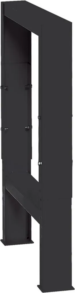 Finis les établis bancals avec le pied réglable 990LA-BLACK pour sol nu