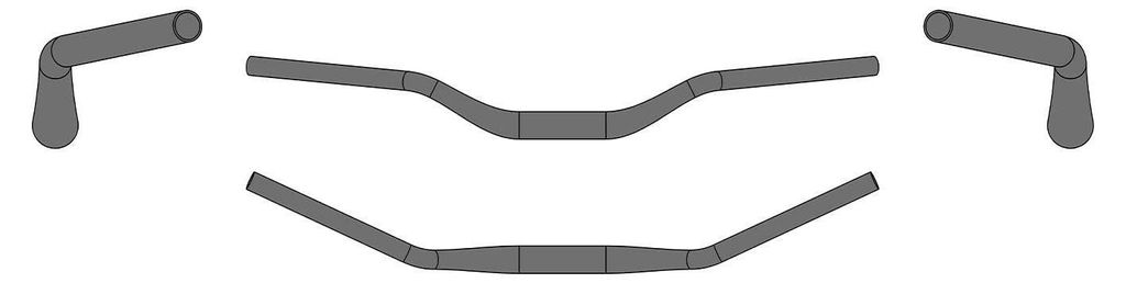 Ergotec Riser 50 Comfort Lenker Silber 31.8 mm / 720 mm Produktbild 
