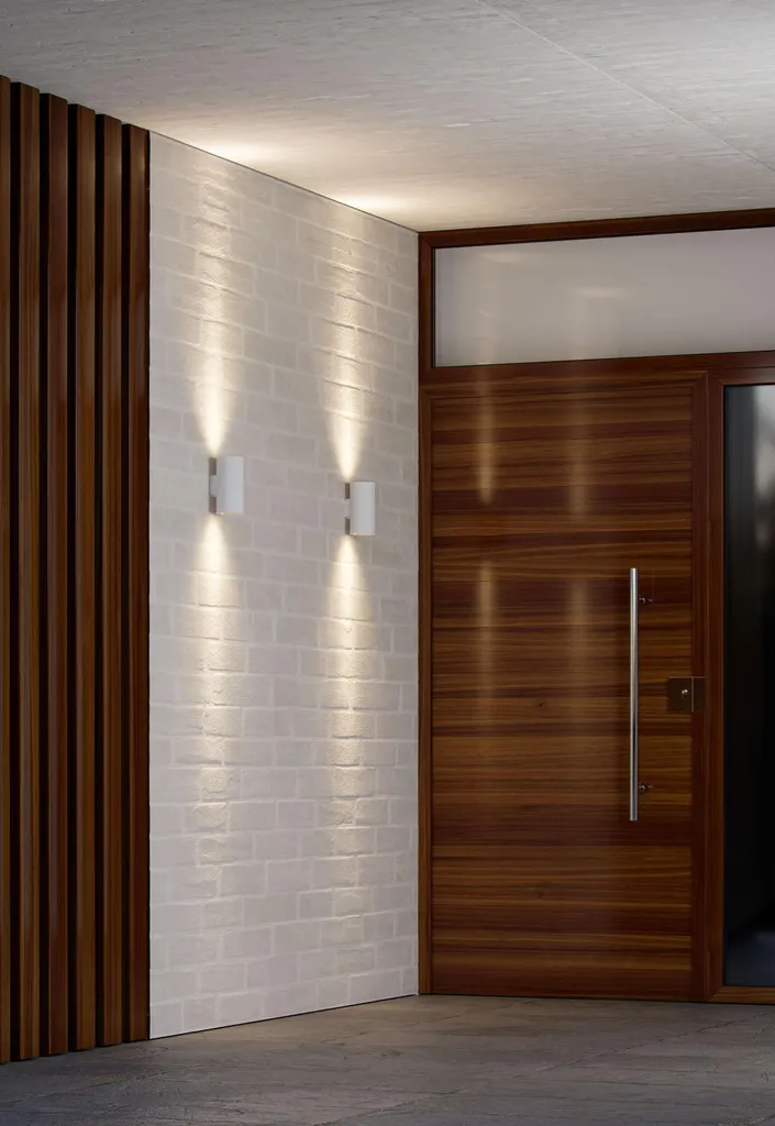 SUNSET Applique Murale LED Extérieure 16W Switch IP65 Blanc Mat R16