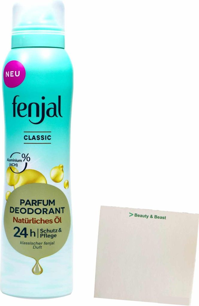 Fenjal Classic Deodorant Spray (150ml Flasche) + usy Block