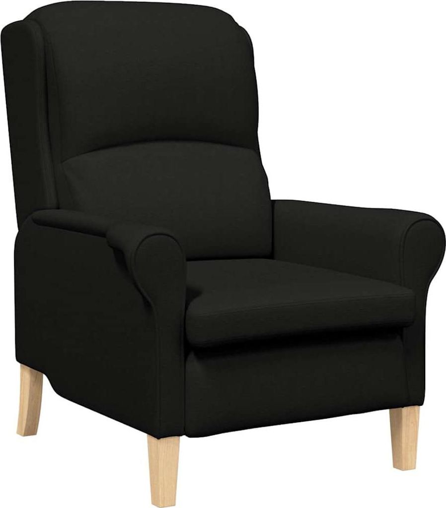 Möbel Sessel(1 pc) - Einzelsessel Modernes Design - Wohnzimmersessel - Schwarz 76 x 94 x 102 cm Stoff - Top9479199