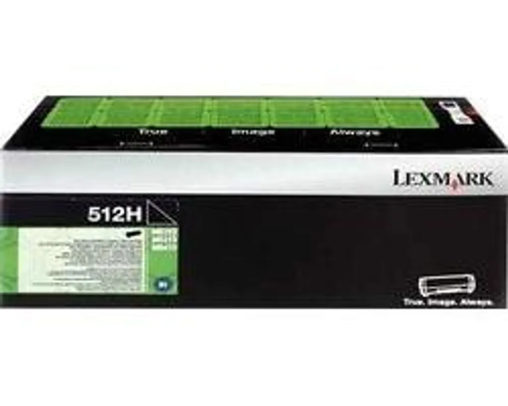Cartouche de Toner Lexmark 512H pour Imprimer Volume et Documents Pro