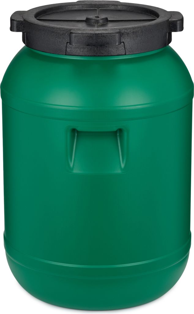 Garronda Weithalsfass 30 Liter Futtertonne mit Deckel ohne Dichtung– BPA-freier HDPE Futterbehälter für Wasser, Lagerung, Tierfutter, Sauerkrau...