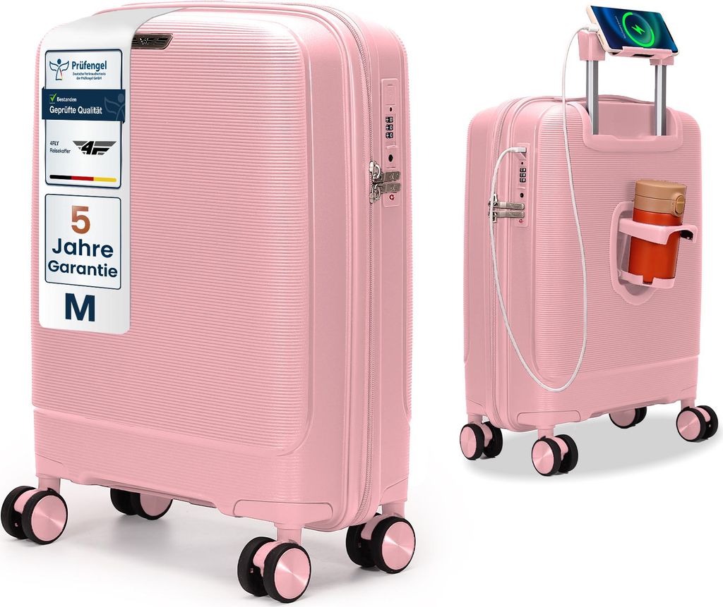 4FLY CoreMatte PP Valise rigide 20 pouces Bagage à main – Image du produit 