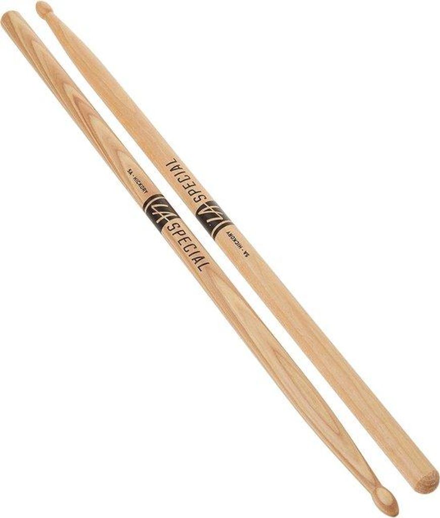 Hickory Drumsticks Set ovaler Holztipp 5A