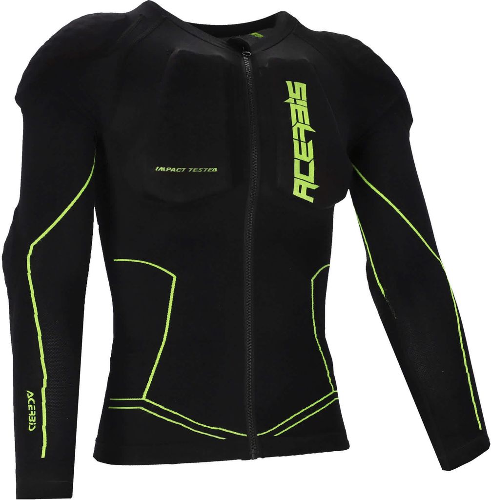 ACERBIS Density Kinder Brustschutz Schwarz/Gelb größe L/XL