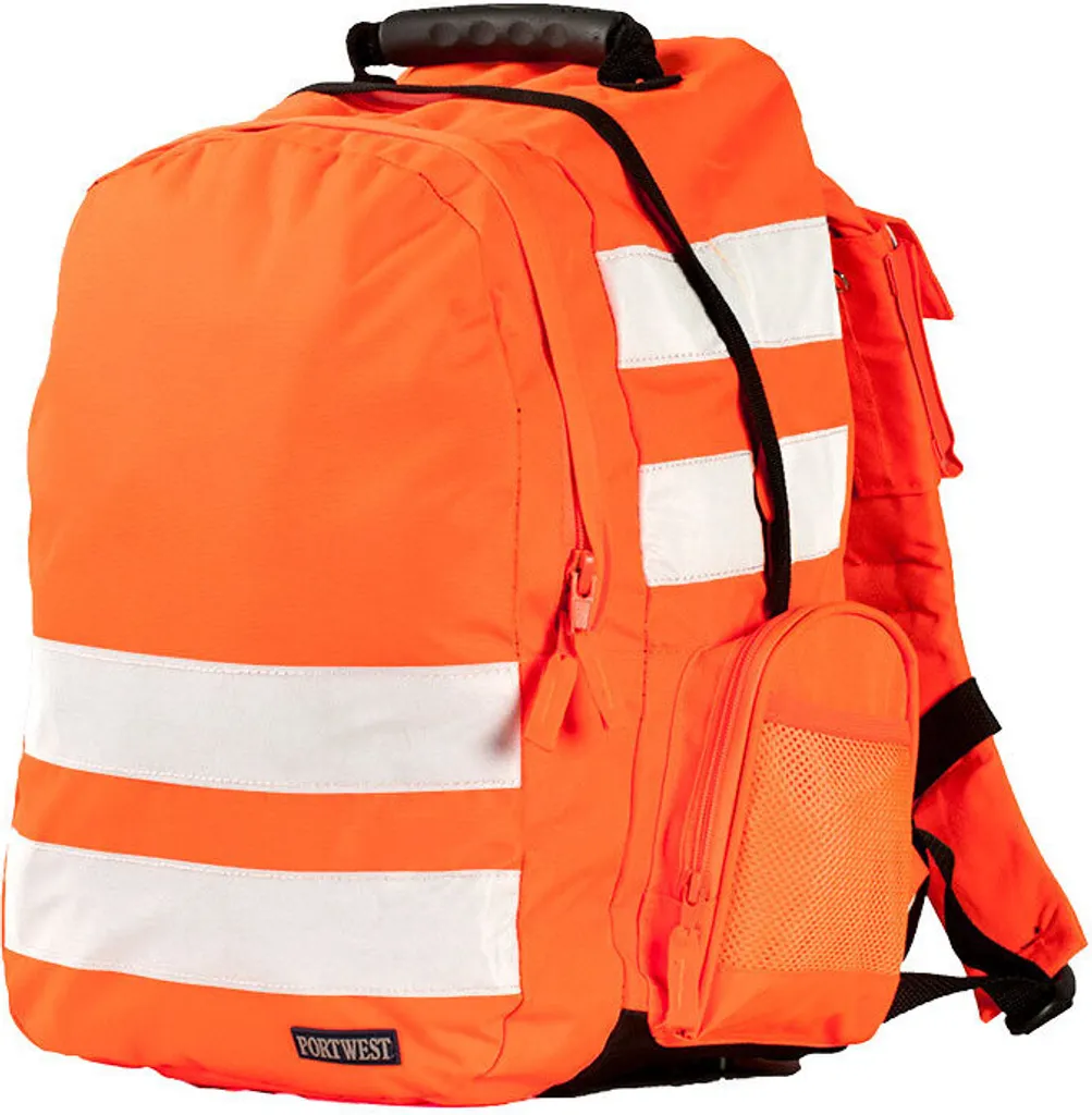 Sac à dos haute visibilité Orange : restez visible et protégé partout