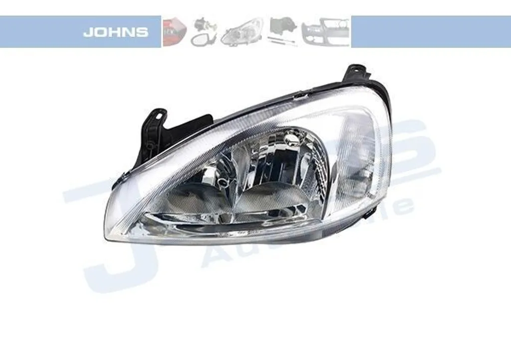 Faro Anteriore Johns Opel Corsa C (00-03) H7/H7 - Restauro Ottico Sicuro - 8