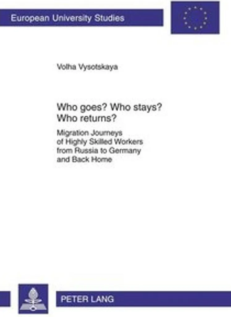 Comprendre les migrations : livre Who goes? Who stays? Who returns?