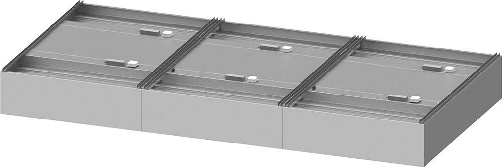 Deckenhaube "Basic Line", Kastenform 4500 mm x 2400 mm mit Flammschutzfilter Typ B