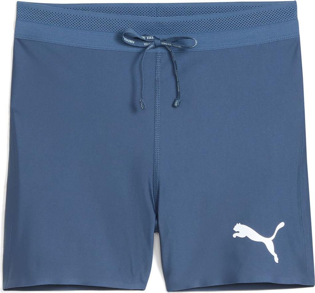 Puma W Raceday Ultraform 3' Short Tight - blau, Größe:XL