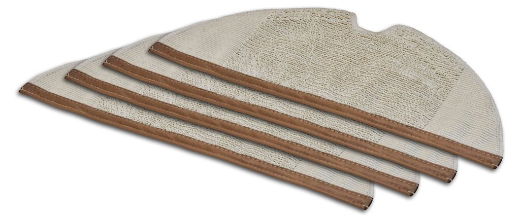 4x lingettes adaptées au Xiaomi Roborock S5 S50 S51 S55 S6 Image du produit 