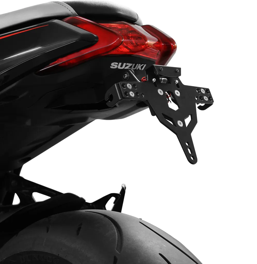 Porta targa ZIEGER Pro compatibile con Suzuki GSX-S1000S Katana Svizzera