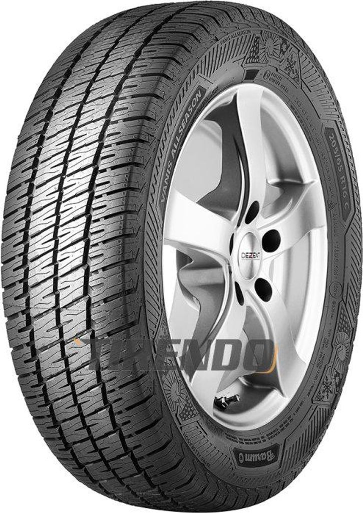 Barum GAN car-tyres Vanis AllSeason ( 195/65 R16C 104/102T Produktbild 