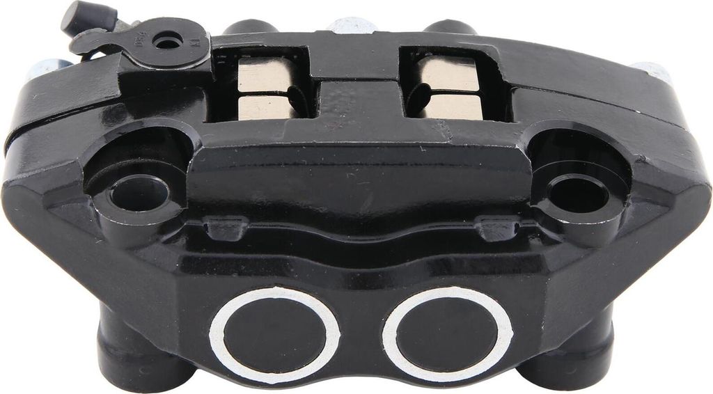 SUPERTEC TUNING PARTS Bremssattel 4-Kolben Bremssa vorne, schwarz