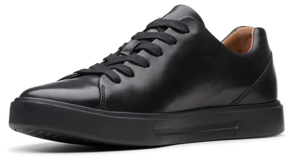Clarks Herren Un Costa Lace Sneaker, Schwarz, 47 EU Produktbild 