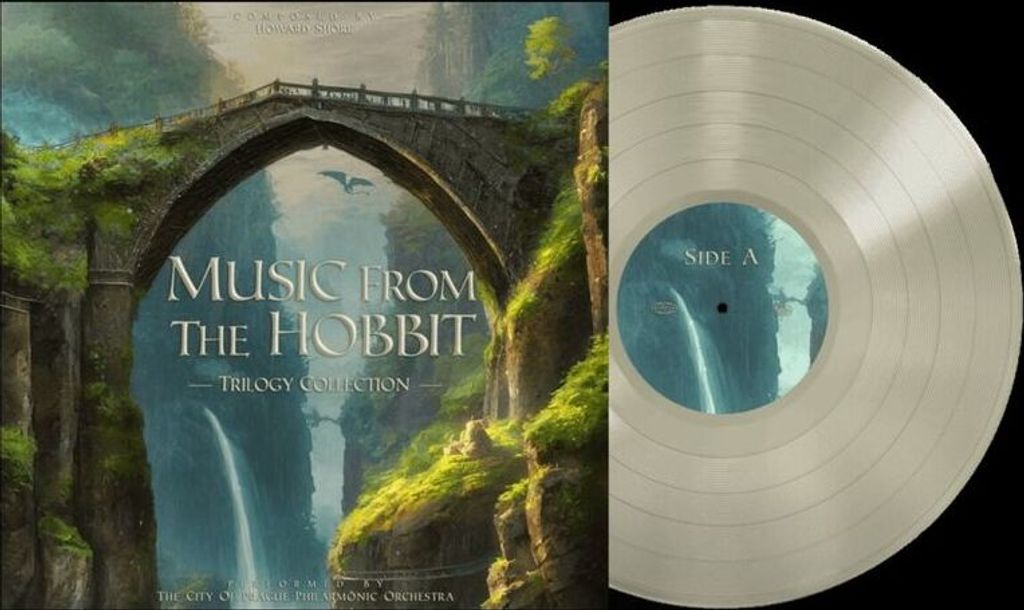 The City Of Prague Philharmonic Orchestra: The City Of Prague Philharmonic Orchestra: The Hobbit - Film Music Collection (Milky Clear Vinyl) - Beli...
