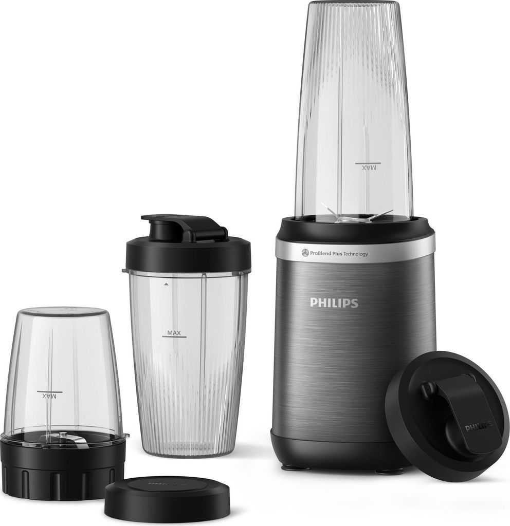 Philips Mixer 5000-Serie, 700-ml-Becher, ProBlend, schwarz (HR2767/00)