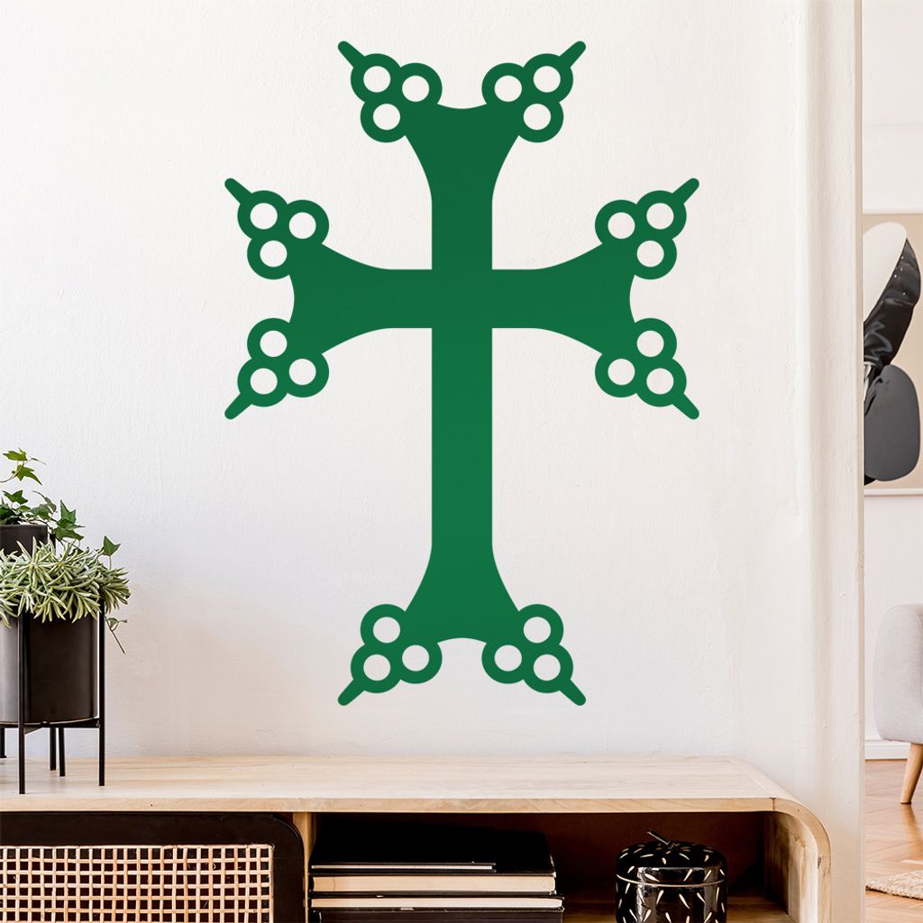 Chatschkar Wandtattoo Wandaufkleber Wall Sticker - Dekoration, Küche, Wohnzimmer, Schlafzimmer, Badezimmer