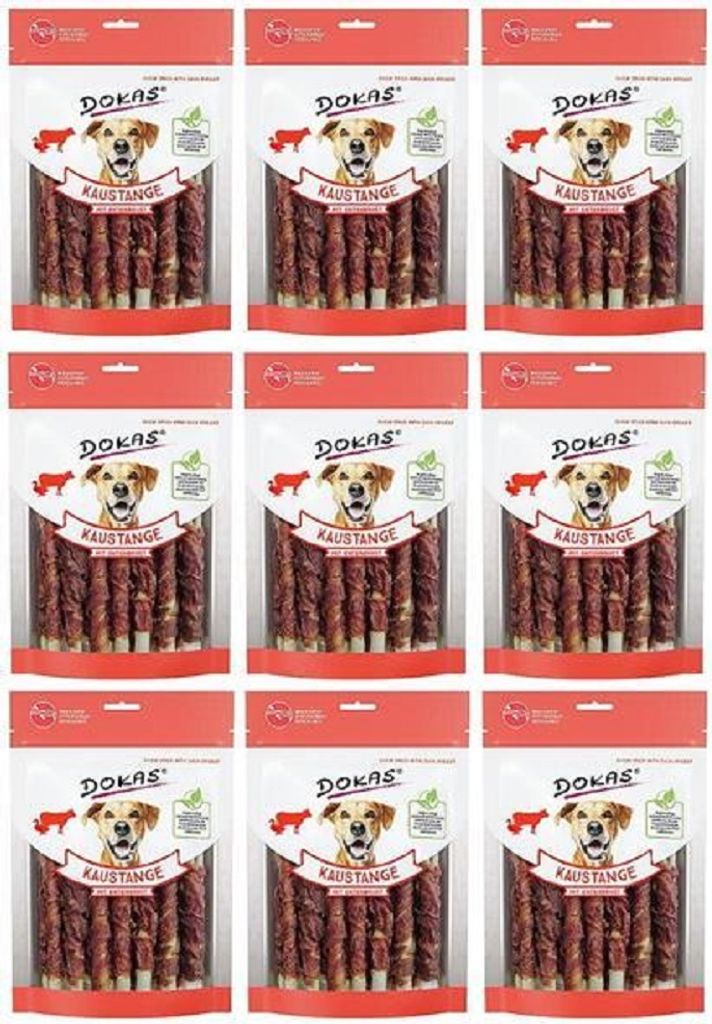DOKAS - Kaustange mit Entenbrust 9er Pack (9 x 200g) Produktbild 