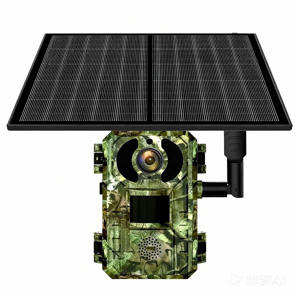 Kabellose 4G LTE Solar-Überwachungskamera für Außen, HD Produktbild 