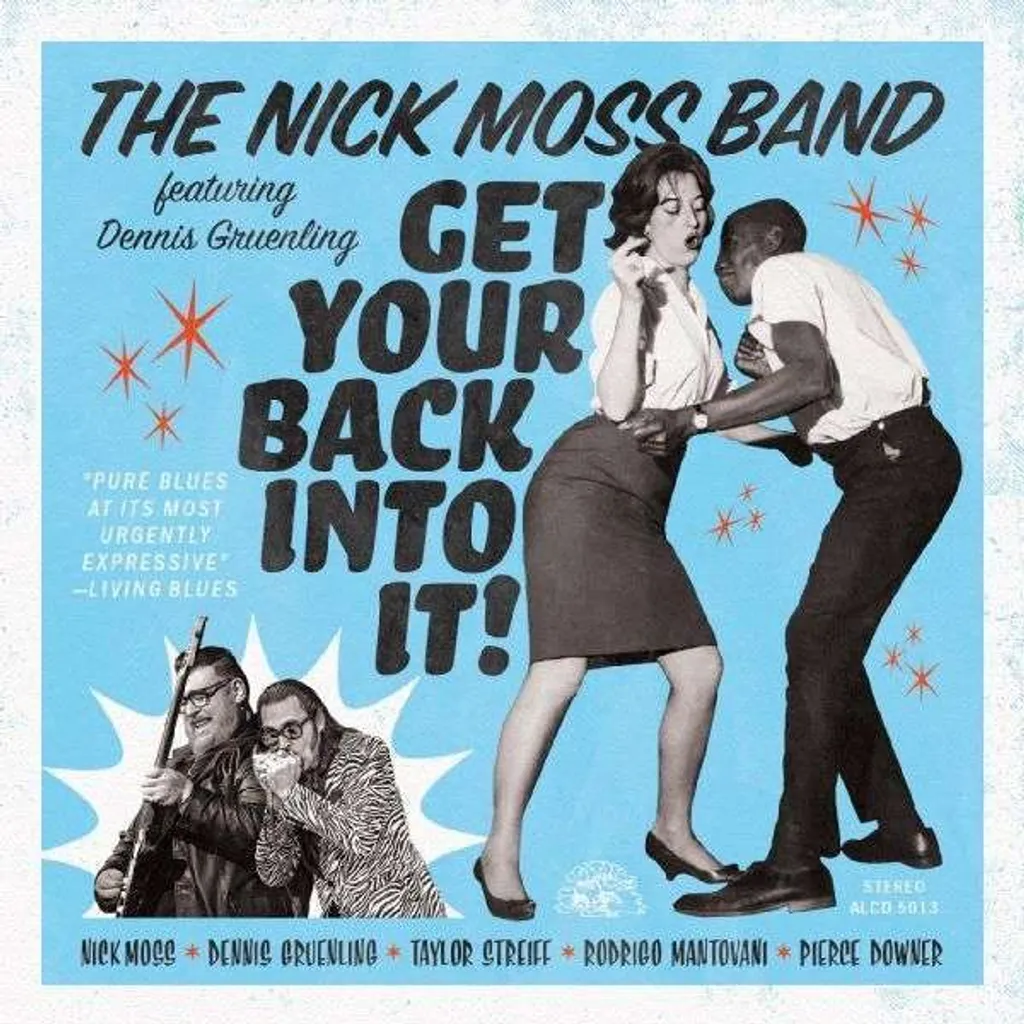 Nick Moss CD Get Your Back Into It Son Chicago Blues Authentique H-P