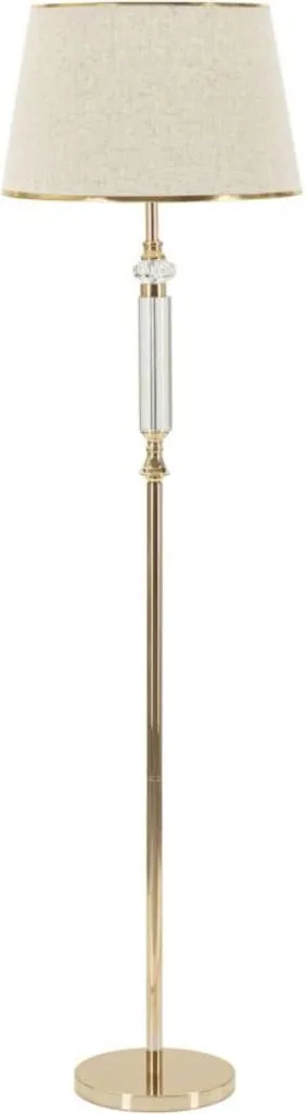 Lampada Praga Oro Furnlux | Piantana 165cm Lusso per Soggiorno