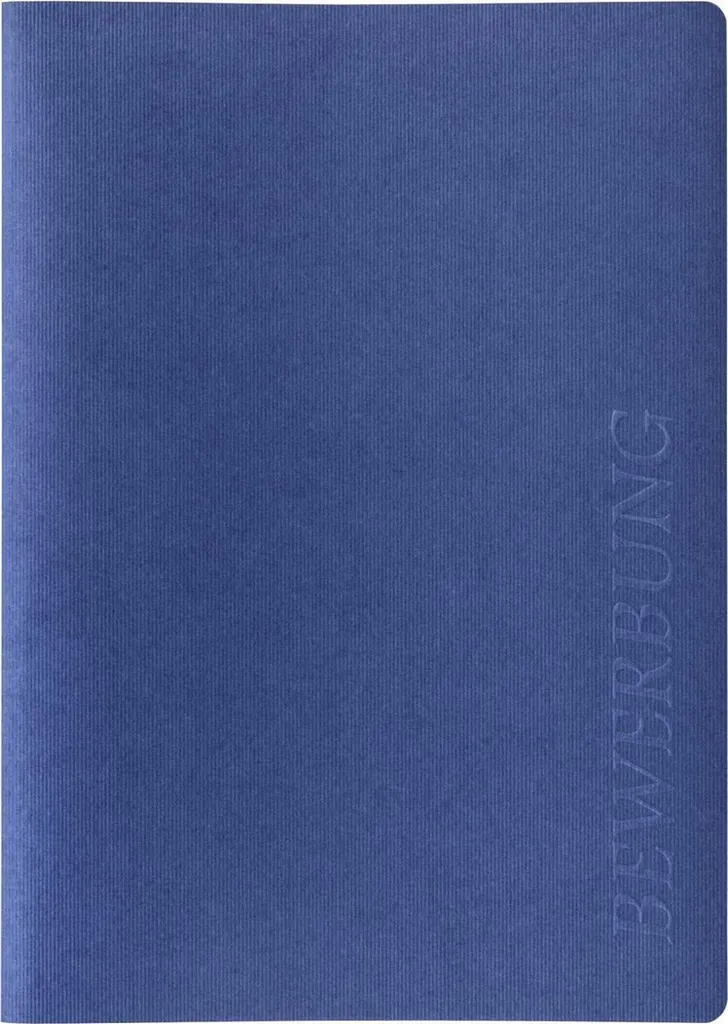 Chemise de Présentation Carton Texturé Bleu A4 BRUNNEN 102012830