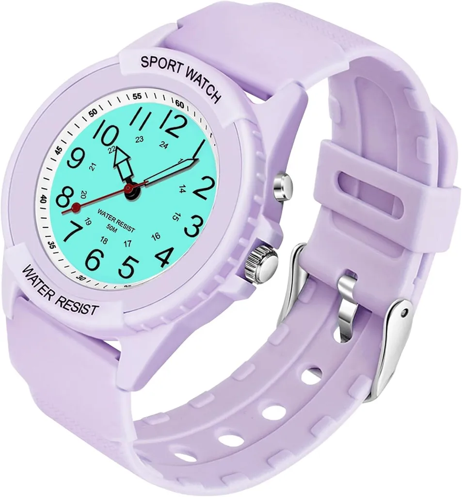Orologio Avventura 50M: Quarzo Analogico con Luce per Outdoor e Sport