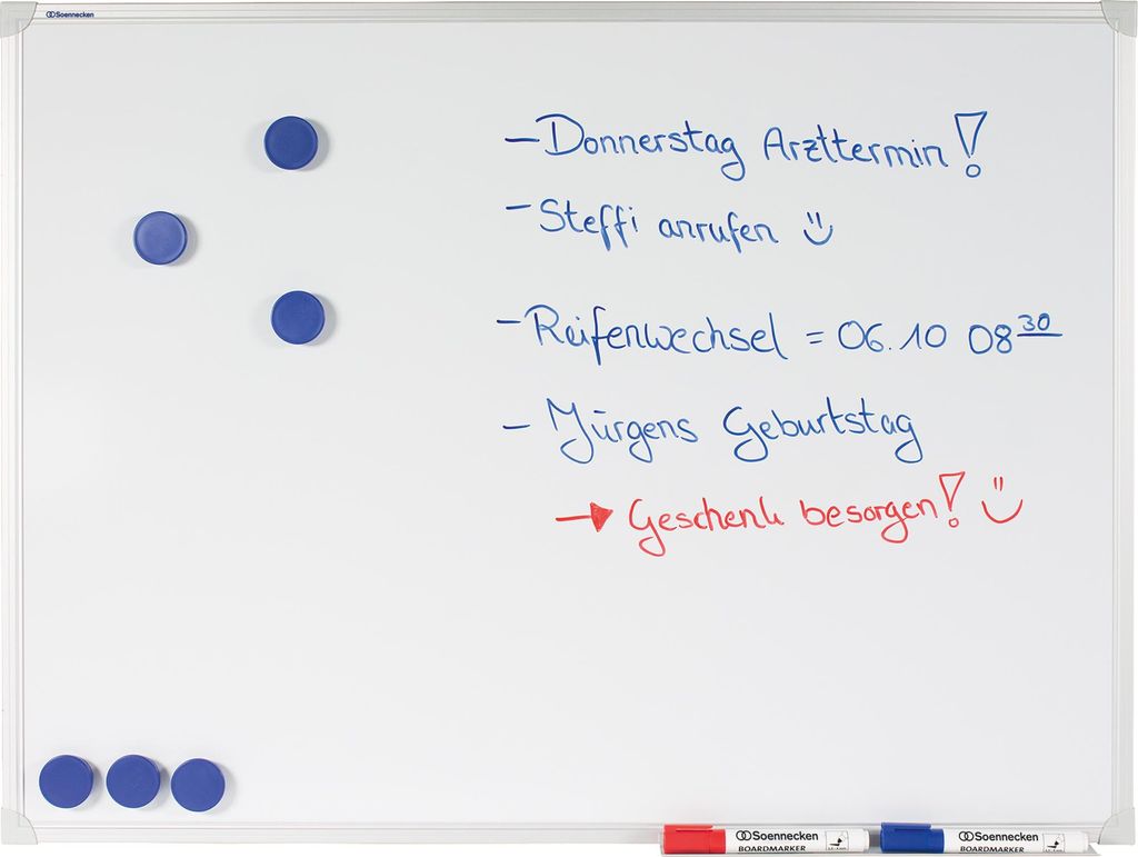 Soennecken Whiteboard 4816 80x60cm magnethaftend lackiert Produktbild 