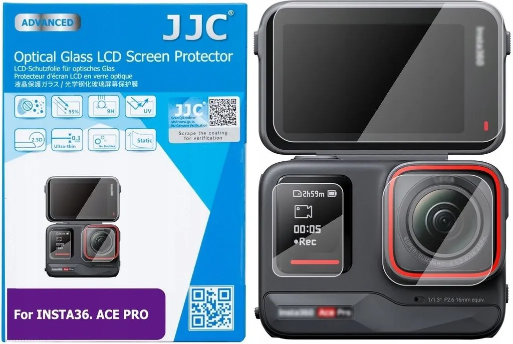 Verre de Protection Insta360 ACE PRO pour Sport Extrême et Vlogging HD