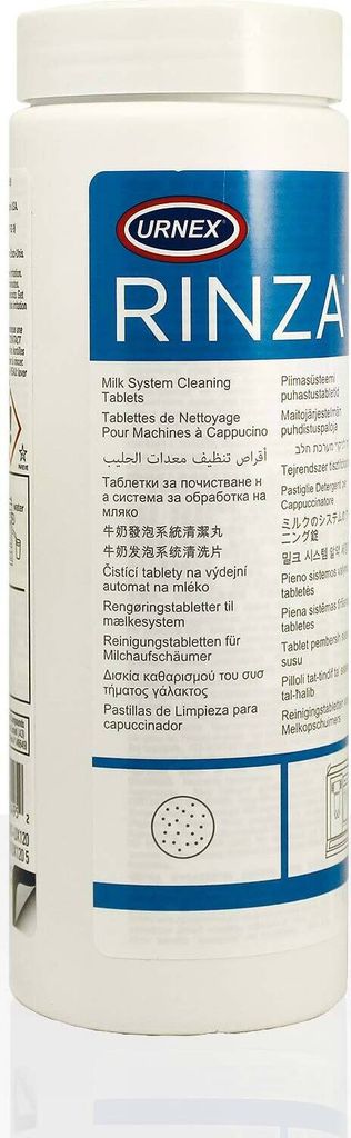 Urnex Rinza M61 Reinigungstabletten für Milchschäumer 120 x 4g für Bonamat FreshMilk