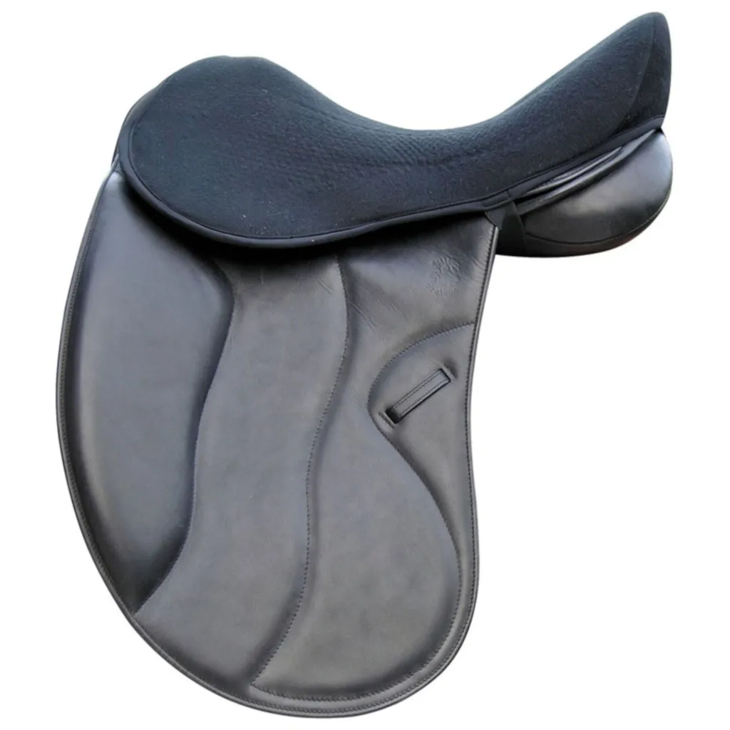 Acavallo Gel Out de Dressage Dri-Lex 10mm Noir - Taille M pour Selle