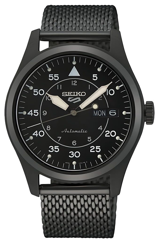 Seiko 5 Sports Field Automatik Schwarz Edelstahl SRPH25K1 Produktbild 