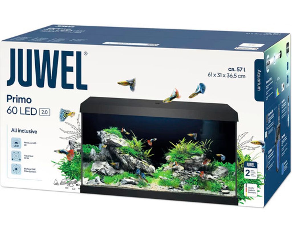 Aquarium Set JUWEL Primo 60 inkl. Abdeckung mit LED Produktbild 2