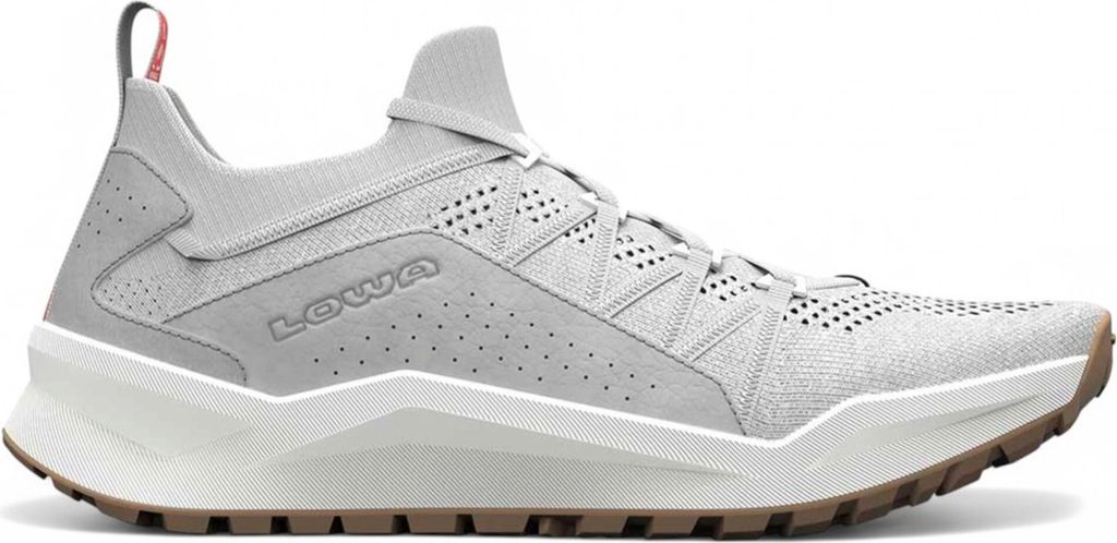 LOWA KALOYA KNIT, Männlich, Erwachsener, Weiß, Natürlich/Natur, Outdoor-Schuhe, Schnelles Wandern, Walken, Gummi