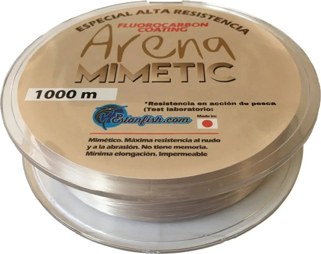 Bobine de Fil Monofilament Estanfish Arena 1000m - Nylon Transparent