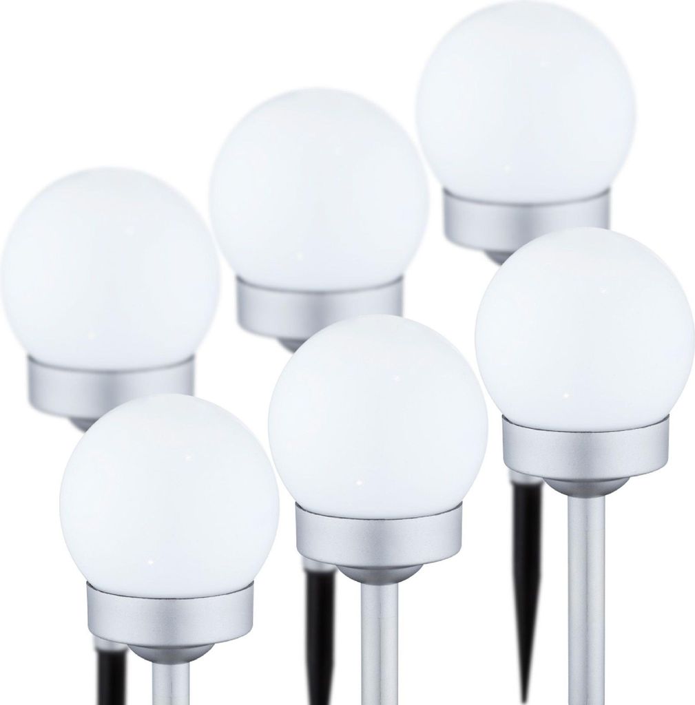 Solarleuchte Garten Solarlampe Kugel 2 x 3er Set  Garten Produktbild 