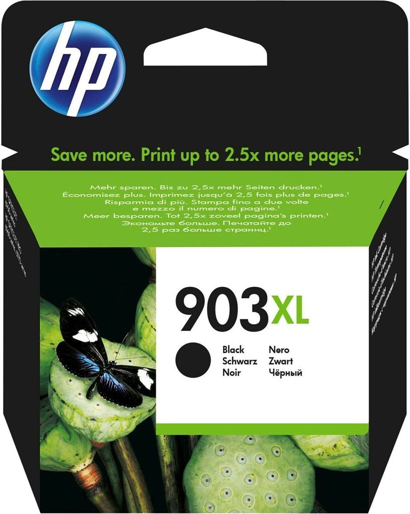 Čierna originálna atramentová kazeta HP 903XL s vysokou Obrázok produktu 