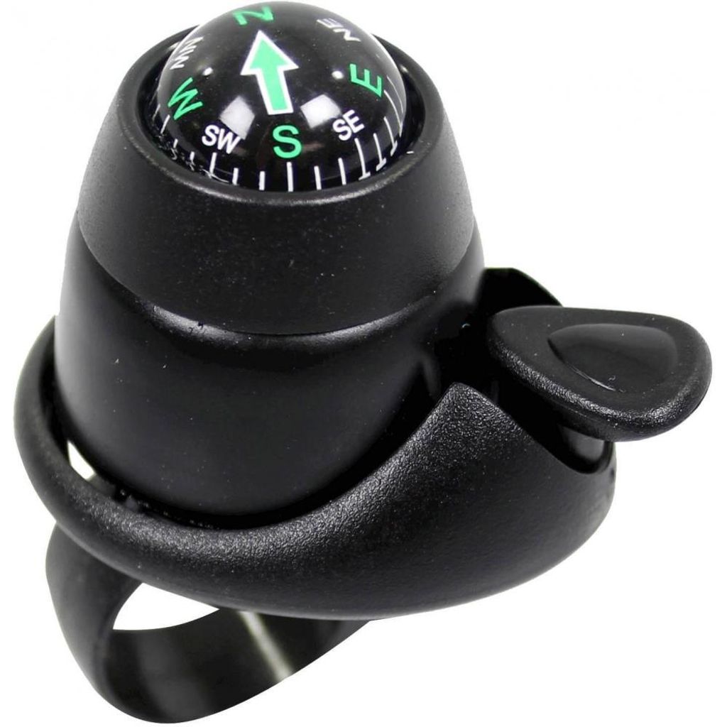 Glocke mit Kompass 34mm schwarz Obrázek produktu 