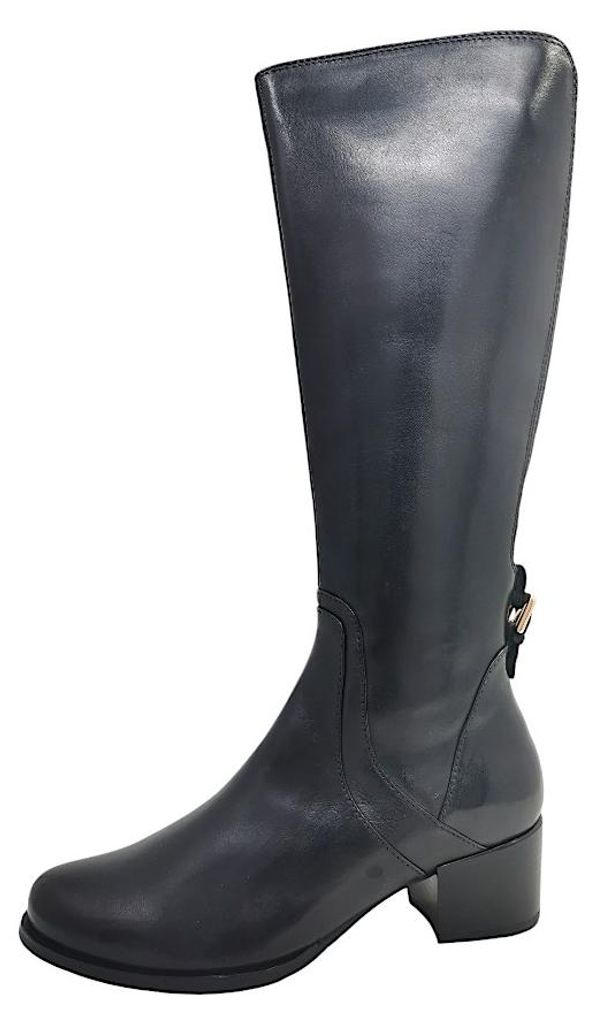 regarde le ciel  Damenschuhe Stiefel Reißverschluss Schwarz Produktbild 