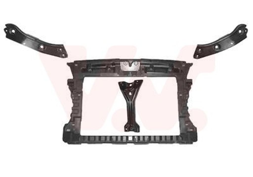 VAN WEZEL 5735678 Schlossträger Frontmaske für VW Caddy III Produktbild 