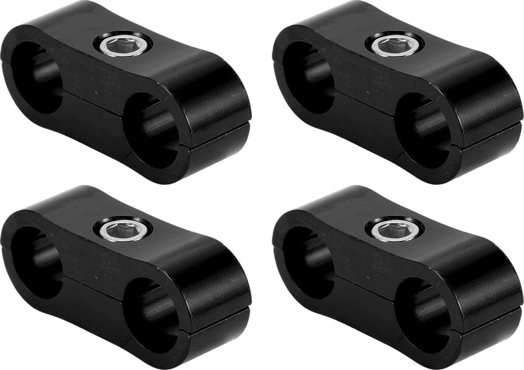 Schlauch-Trennklemme Adapter / Rohrleitungsschlauch-Trennklemme-Werkzeug AN4 11mm 4 Stück Schwarz