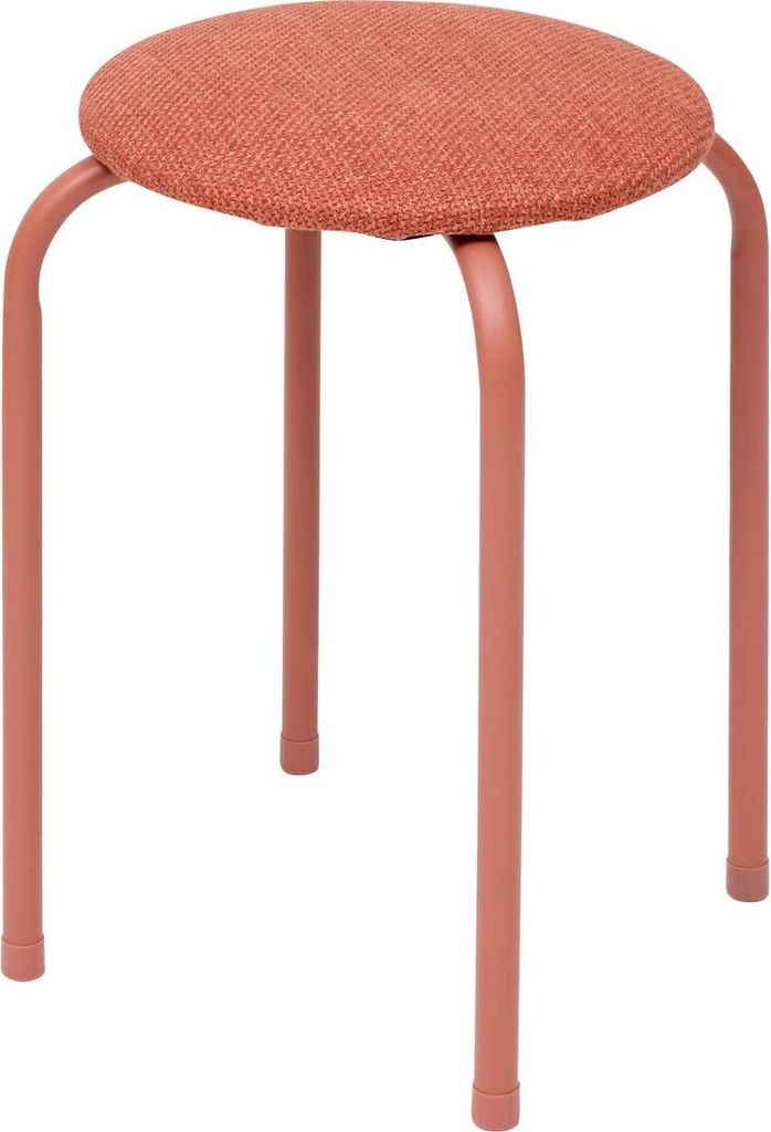Hocker flexy plus dunkelrosa melierter stoff - 5 five simply smart