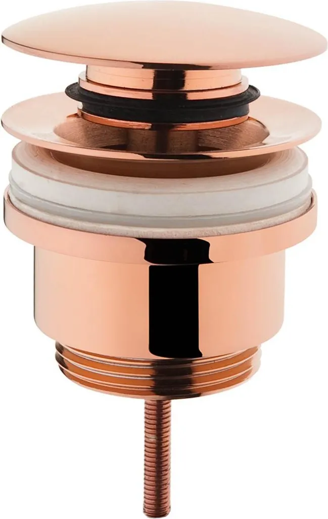 Bonde de lavabo universelle VitrA A4514926 à ouverture par pression