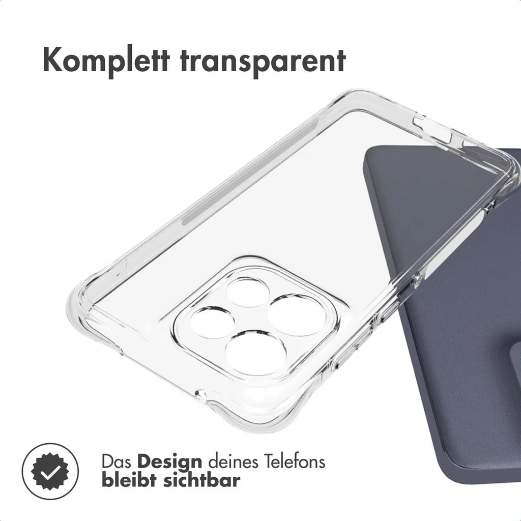 Cresee Custodia Trasparente Per Motorola Edge 60 Pro | Cover Sottile Antiurto Con Angoli Rinforzati In TPU Flessibile